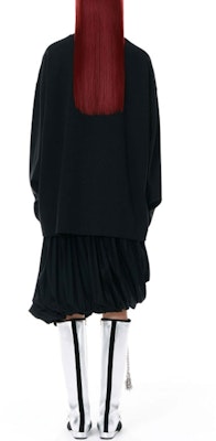 WE11DONE SS22 彩虹標誌男女黑色長袖圓領T恤 WD-TT1-22-653-U-BK Purchase WE11DONE SS22 彩虹標誌男女黑色長袖圓領T恤 WD-TT1-22-653-U-BK