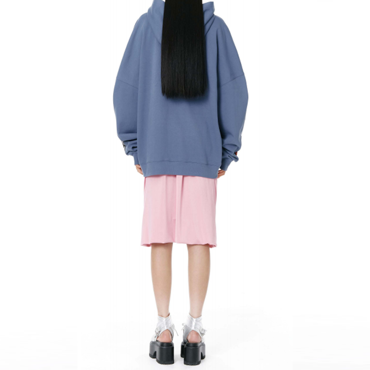 Purchase WE11DONE SS22 Smiley Logo Pullover Sweatshirt Navy Blue Unisex. WD-TH1-22-627-U-NV