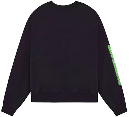 WE11DONE SS22 男女黑色胸前印花圓領長袖上衣 WD-TS1-22-684-U-BK Lookbook WE11DONE SS22 男女黑色胸前印花圓領長袖上衣 WD-TS1-22-684-U-BK