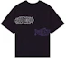 Lookbook WE11DONE SS22 Unisex Black T-Shirt with Colorful Logo Print WD-TT1-22-655-U-BK