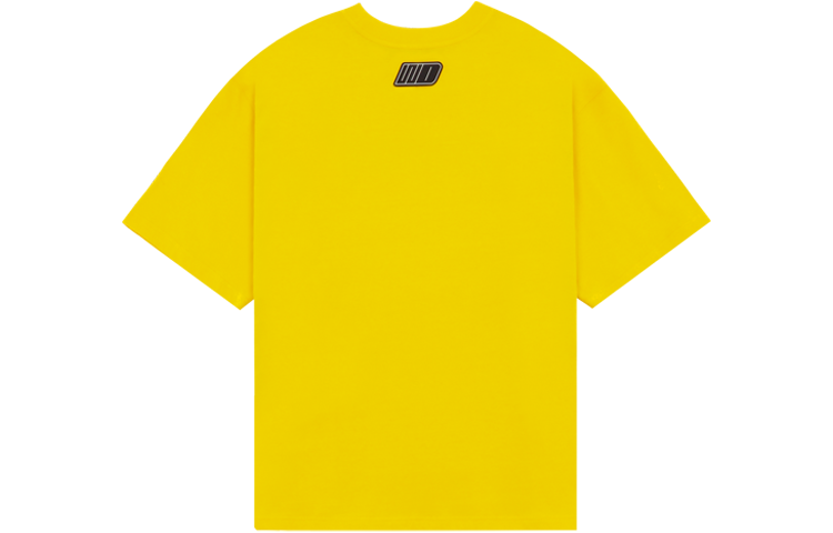 WE11DONE SS22 Unisex Logo Print Yellow Short Sleeve T-Shirt WD-TT1-22-628-U-YE 圖 3