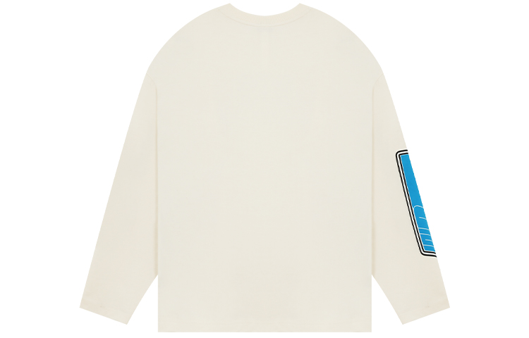 WE11DONE SS22 Unisex Long Sleeve Logo T-Shirt Ivory White WD-TT1-22-701-U-IV 圖 3