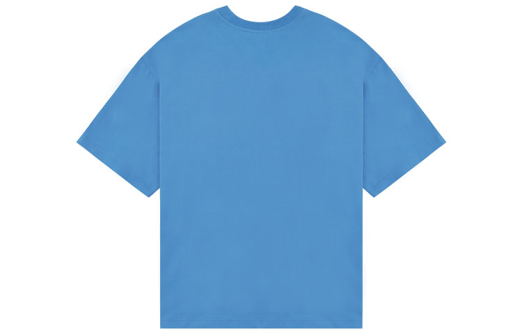 WE11DONE SS22 Unisex Sky Blue T-Shirt with Small Chest Logo. WD-TT1-22-710-U-SK 圖 3