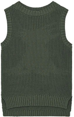 WE11DONE SS22 Unisex Rompi Rajut Bergaris Hijau Army. WD-KV1-22-607-U-KK Buy WE11DONE SS22 Unisex Rompi Rajut Bergaris Hijau Army. WD-KV1-22-607-U-KK
