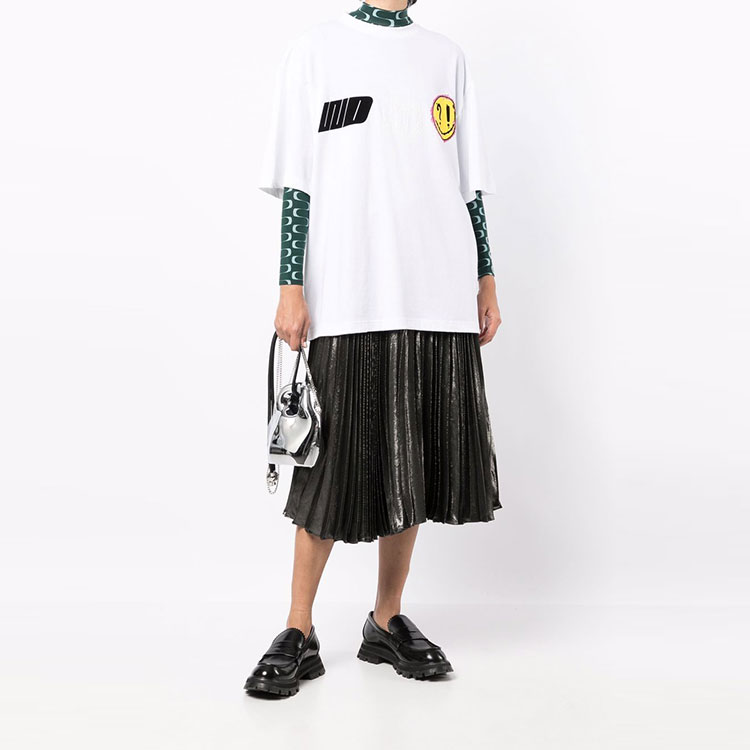 Purchase WE11DONE SS22 Unisex White Logo Heart Graphic Print Short Sleeve T-Shirt. WD-TT1-22-672-U-WH