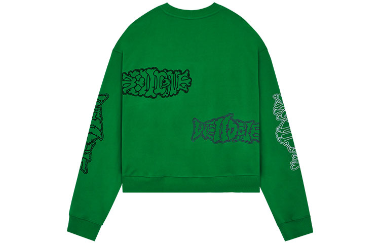 WE11DONE SS22 Washed Green Logo Sweatshirt Unisex. WD-TS1-22-654-U-GR 圖 3