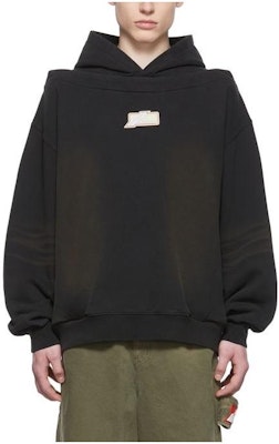 WE11DONE SS22 Sudadera con Capucha Logo Lavado Unisex Negra. WD-TH1-22-509-U-BK Order WE11DONE SS22 Sudadera con Capucha Logo Lavado Unisex Negra. WD-TH1-22-509-U-BK