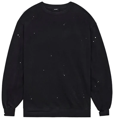 WE11DONE SS22 Sweatshirt Lengan Panjang Unisex Hitam Pleated Crewneck Terbaru WD-TS1-22-620-U-BK Buy WE11DONE SS22 Sweatshirt Lengan Panjang Unisex Hitam Pleated Crewneck Terbaru WD-TS1-22-620-U-BK