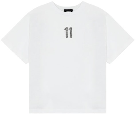 WE11DONE SS22 白色經典標誌圖案情侶款T恤 WD-TT1-22-552-W-WH Order WE11DONE SS22 白色經典標誌圖案情侶款T恤 WD-TT1-22-552-W-WH