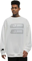 Purchase WE11DONE SS22 白色水鑽Logo男女長袖圓領衛衣 WD-TS1-22-538-U-WH