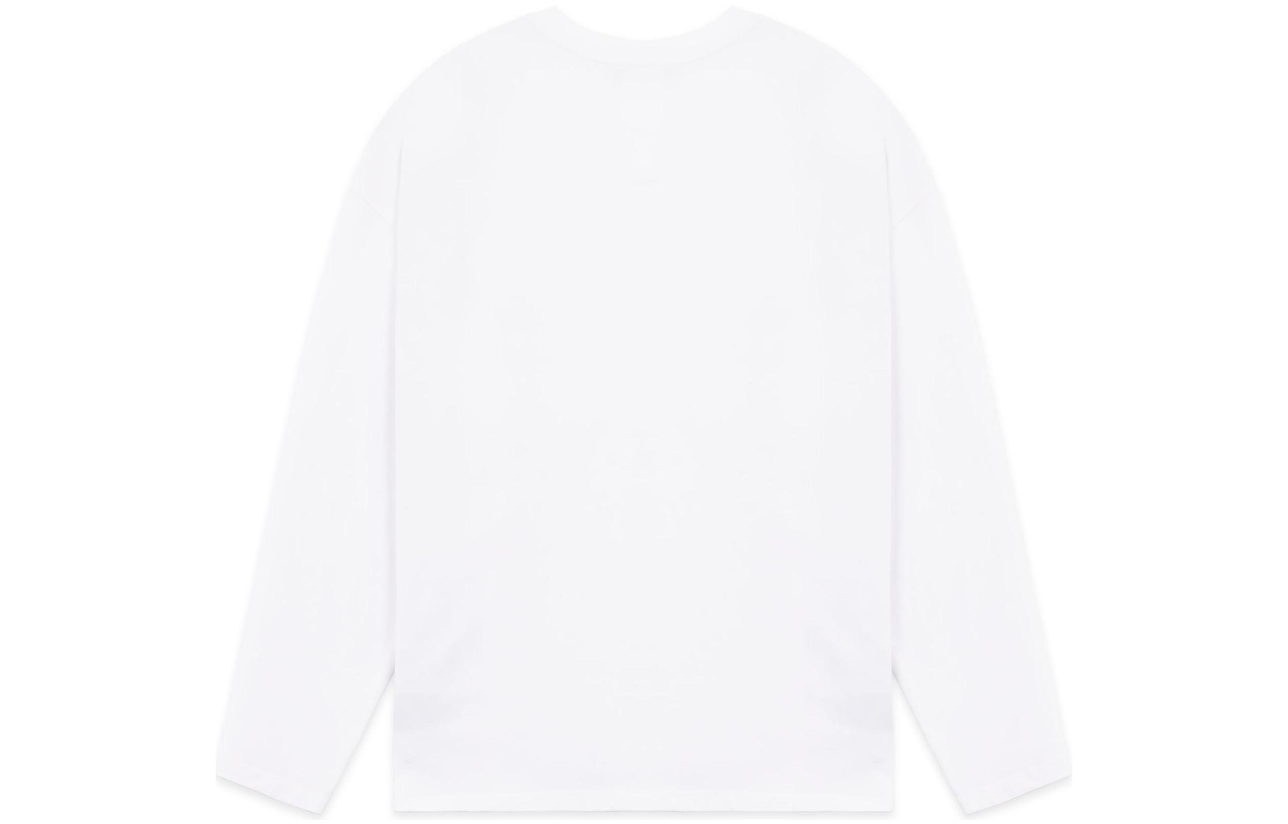 Lookbook WE11DONE SS22 白色Logo怪獸印花衛衣 男女適用 WD-TT1-22-639-U-WH