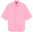 Order WE11DONE SS23 Pink Short Sleeve Button-Up Shirt with Solid Collar. WD-SH1-23-213-M-PK