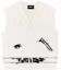 Buy WE11DONE SS23 Rompi Rajutan V-Neck Grafis Gading Unisex WD-KV1-23-617-U-IV