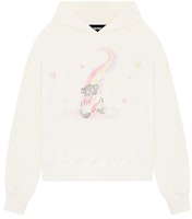 WE11DONE SS23 Ivory Teddy Bear Graphic Hoodie Unisex Gift Box Edition. WD-TH1-23-732-U-IV WE11DONE SS23 Ivory Teddy Bear Graphic Hoodie Unisex Gift Box Edition. WD-TH1-23-732-U-IV
