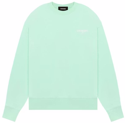 WE11DONE SS23 Sweatshirt Unisex Hijau Muda Logo Print Dengan Kotak Hadiah WD-TS1-23-896-U-EM Buy WE11DONE SS23 Sweatshirt Unisex Hijau Muda Logo Print Dengan Kotak Hadiah WD-TS1-23-896-U-EM