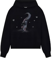 WE11DONE SS23 Teddy Bear Hoodie Unisex Black Gift Box Edition. WD-TH1-23-732-U-BK WE11DONE SS23 Teddy Bear Hoodie Unisex Black Gift Box Edition. WD-TH1-23-732-U-BK