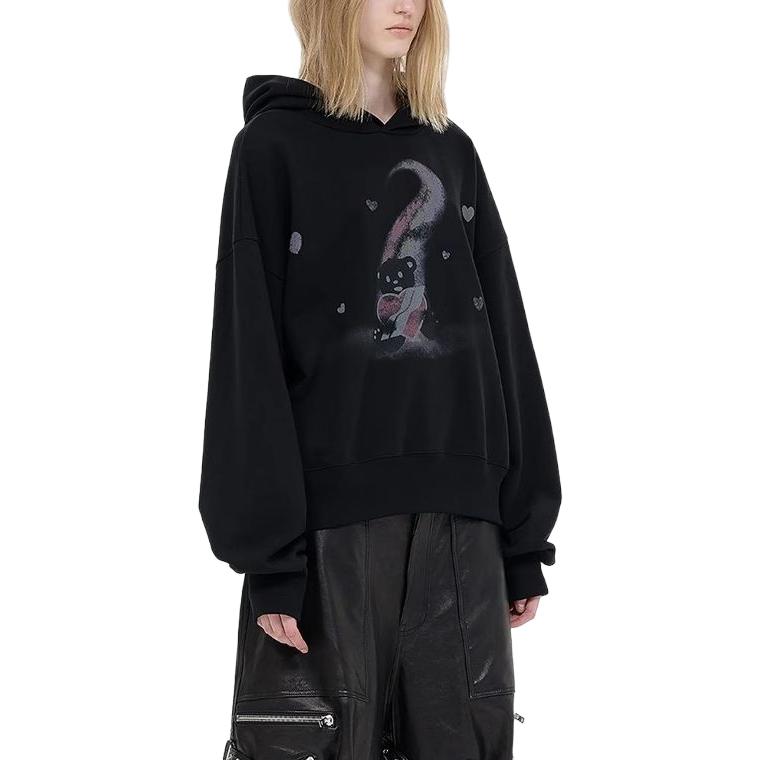 Purchase WE11DONE SS23 Sudadera con Capucha Unisex Oso Negro Edición Caja de Regalo. WD-TH1-23-732-U-BK