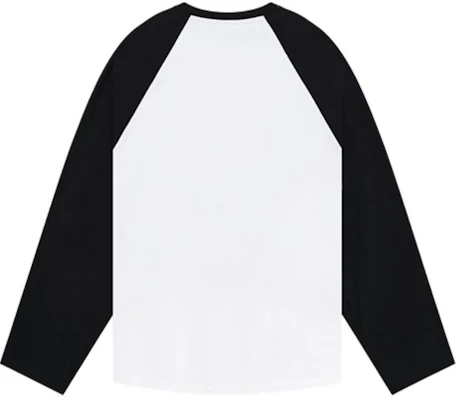 WE11DONE SS23 테디베어 프린트 컬러블록 유니섹스 크루넥 스웨트셔츠 블랙. WD-TT1-23-869-U-BK Lookbook WE11DONE SS23 테디베어 프린트 컬러블록 유니섹스 크루넥 스웨트셔츠 블랙. WD-TT1-23-869-U-BK