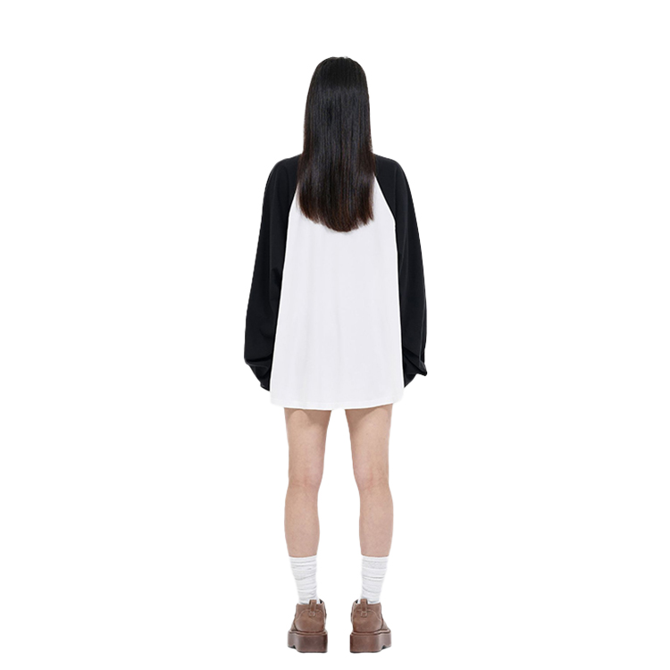 WE11DONE SS23 Teddy Bear Print Colorblock Unisex Crewneck Sweatshirt Black. WD-TT1-23-869-U-BK 圖 6