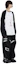 Cheap WE11DONE SS23 테디베어 프린트 컬러블록 유니섹스 크루넥 스웨트셔츠 블랙. WD-TT1-23-869-U-BK