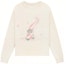 Order WE11DONE SS23 Teddy Bear Print Unisex Crewneck Long Sleeve Sweatshirt Beige WD-TT1-23-793-U-IV