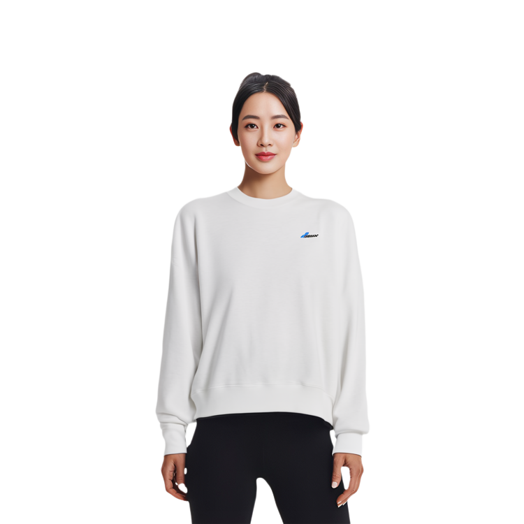 WE11DONE SS23 Unisex Grey Logo Crewneck Long Sleeve Sweatshirt WD-TS1-23-996-U-GY 圖 4