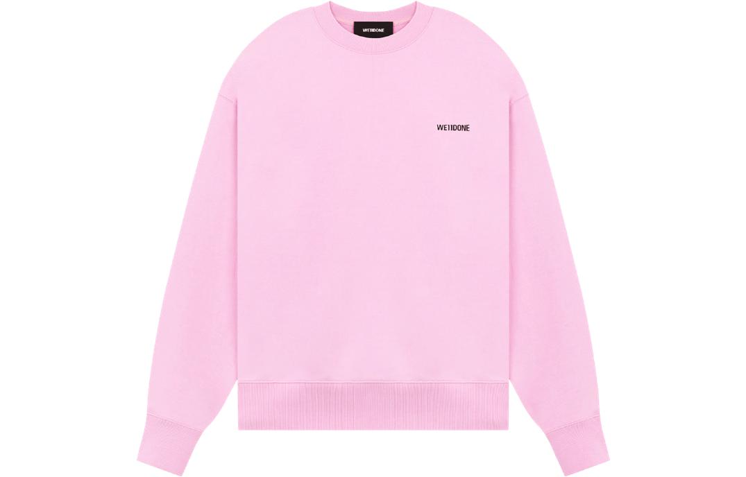 WE11DONE SS23 Unisex Pink Crewneck Long Sleeve Sweatshirt Gift Box Edition WD-TS1-23-795-U-LP 圖 2