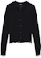 Buy WE11DONE SS23 Suéter Unisex Negro de Manga Larga con Cuello Clásico. WD-KC1-23-658-U-BK