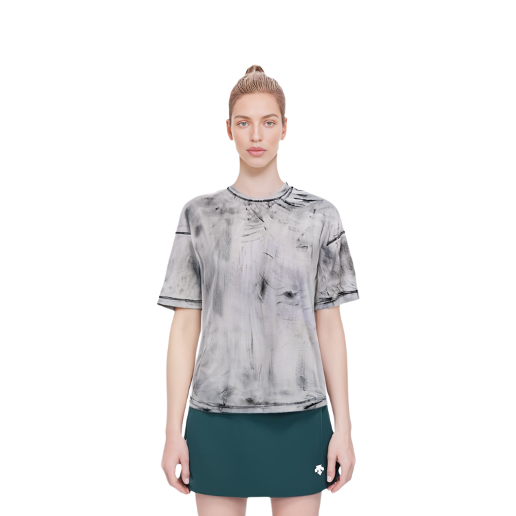 WE11DONE SS23 Unisex White Washed Logo Print T-Shirt. WD-TT1-23-874-U-WH 圖 3