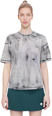 WE11DONE SS23 ユニセックス ホワイト ロゴプリント Tシャツ. WD-TT1-23-874-U-WH Lookbook WE11DONE SS23 ユニセックス ホワイト ロゴプリント Tシャツ. WD-TT1-23-874-U-WH