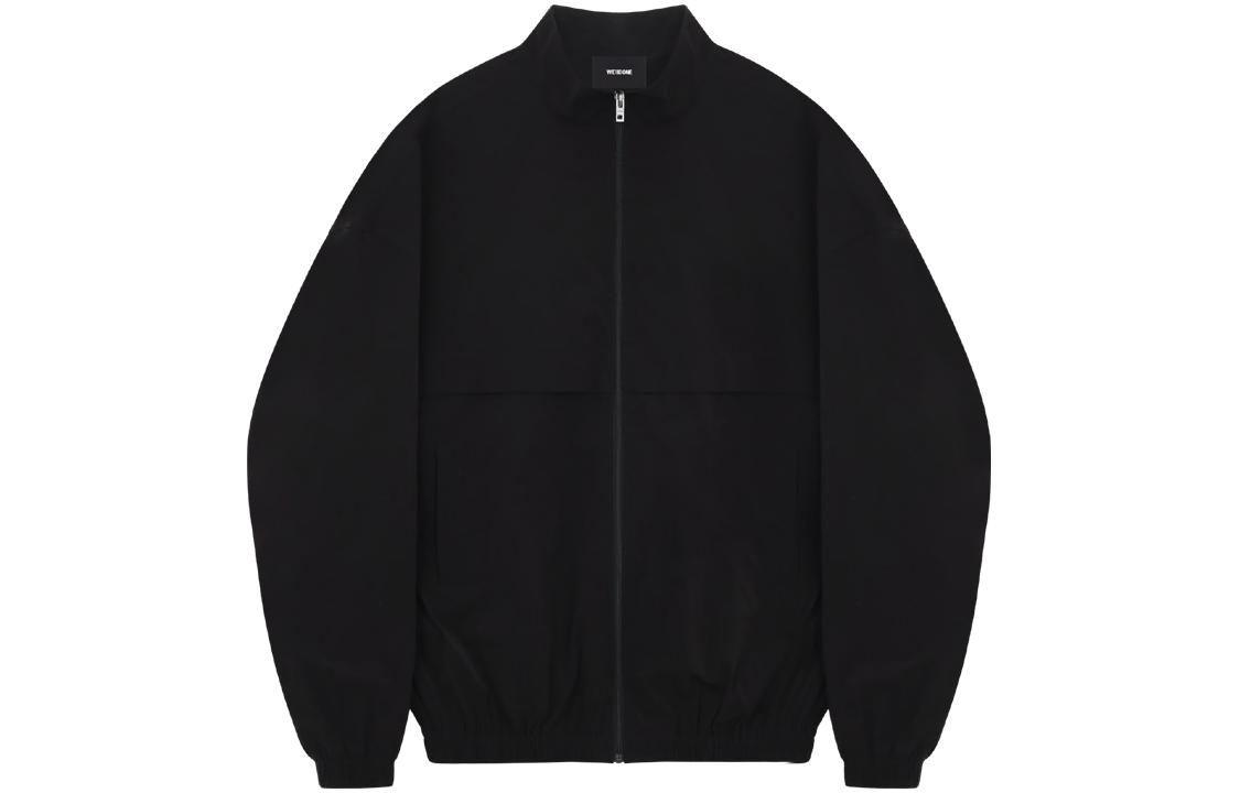 WE11DONE SS23 Washed Light Zip Jacket Unisex Black WD-JP1-23-256-U-BK