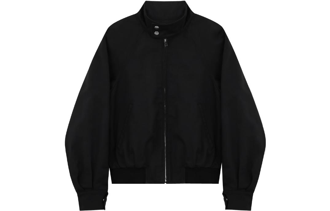 WE11DONE SS23 Washed Oversized Jacket Sweatshirt Unisex Black WD-JP1-23-251-U-BK