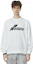 Lookbook WE11DONE SS23 白色印花标志宽松版圆领卫衣 男女同款 WD-TS1-23-797-U-WH