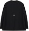 Lookbook WE11DONE SS24 블랙 로고 백 디테일 노카라 싱글 브레스티드 블레이저. WD-JK0-24-063-M-BK