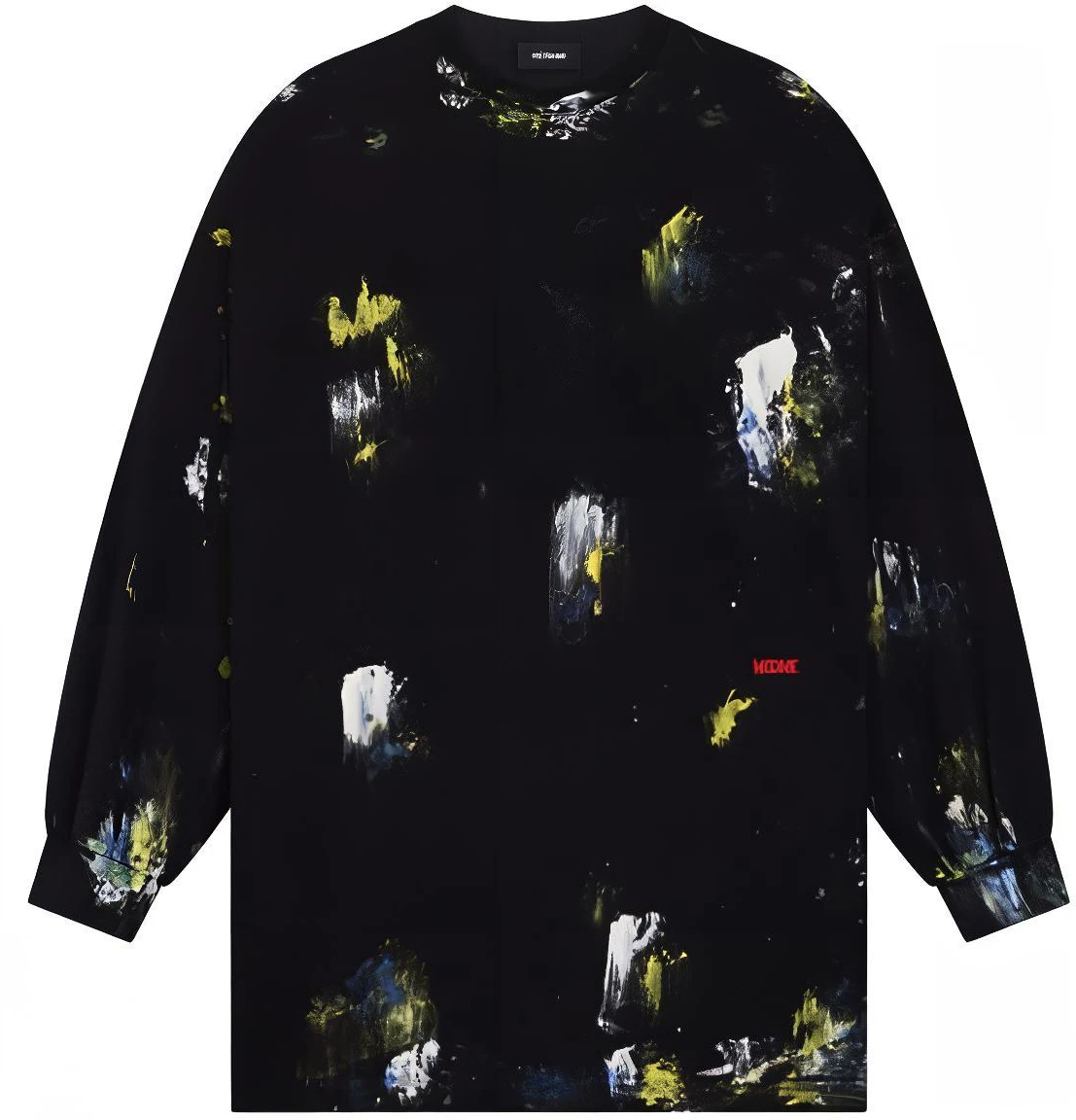 we-11-done-ss-24-black-graffiti-letter-knit-crewneck-long-sleeve-unisex-tee-wd-tt-1-24-717-u-bk