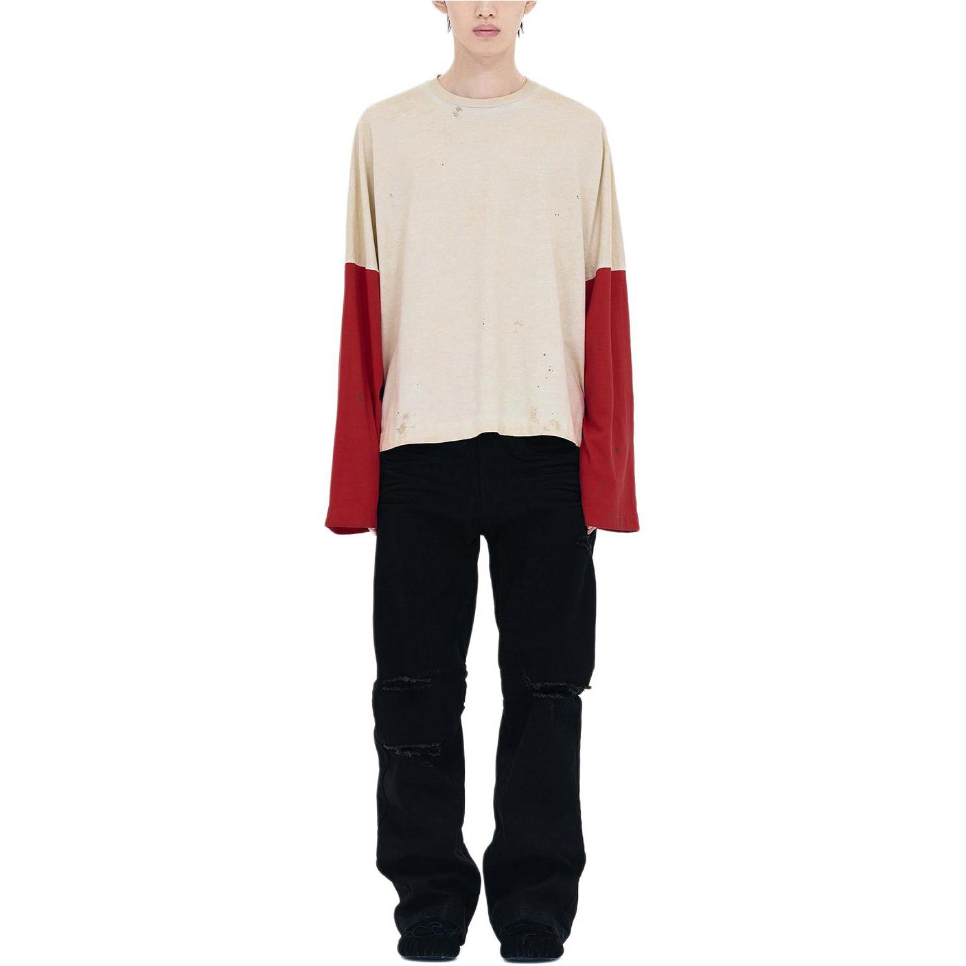 Shop WE11DONE SS24 Distressed Low Waist Zipper Jeans Men’s Black WD-DP0-24-329-M-BK