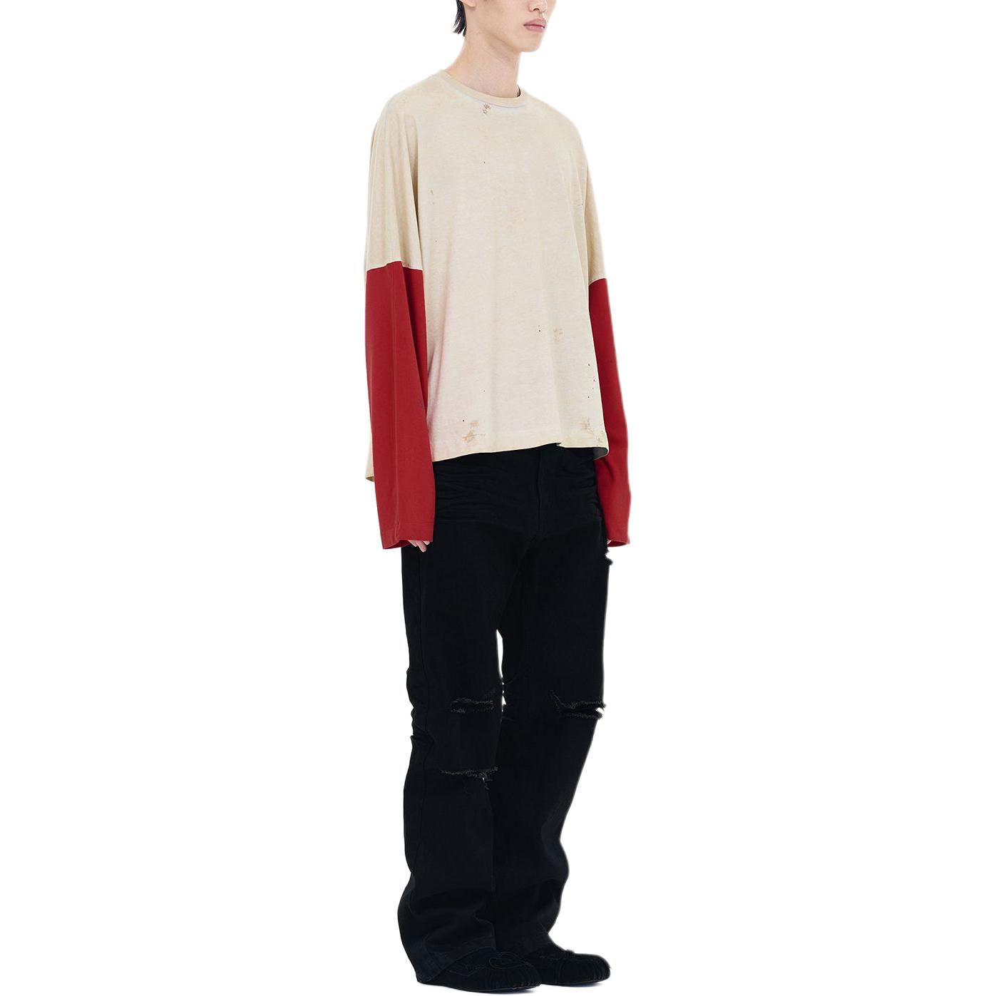 Details for WE11DONE SS24 Distressed Low Waist Zipper Jeans Men’s Black WD-DP0-24-329-M-BK