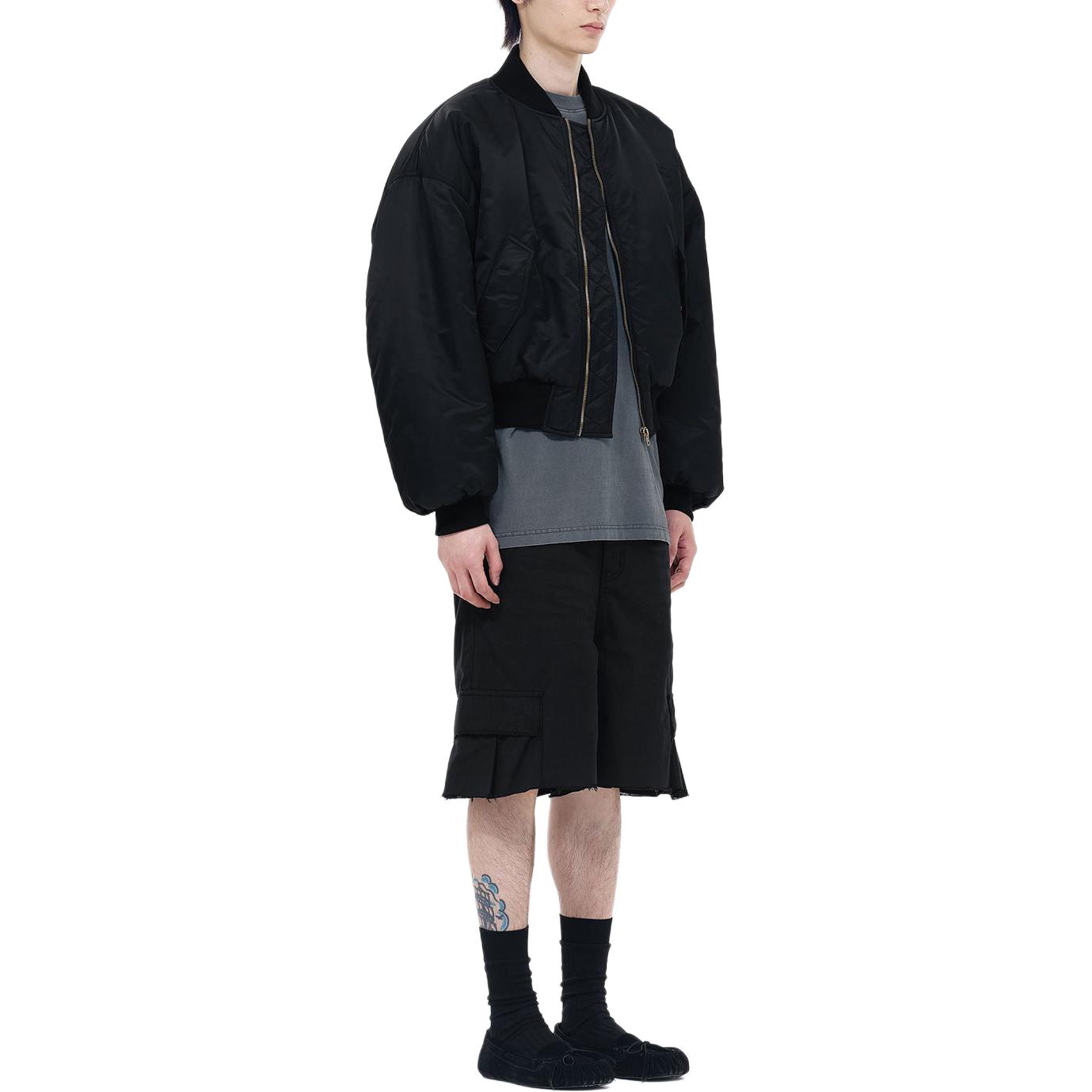 Details for WE11DONE SS24 花卉印花罗纹圆领T恤 男女同款 - 炭灰色 WD-TT0-24-710-U-CH