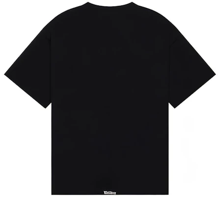 WE11DONE SS24 ゴシックロゴ オーバーサイズ ユニセックス Tシャツ 半袖 WD-TT0-24-899-U Lookbook WE11DONE SS24 ゴシックロゴ オーバーサイズ ユニセックス Tシャツ 半袖 WD-TT0-24-899-U