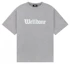 Shop WE11DONE SS24 ゴシックロゴ オーバーサイズ ユニセックス Tシャツ 半袖 WD-TT0-24-899-U