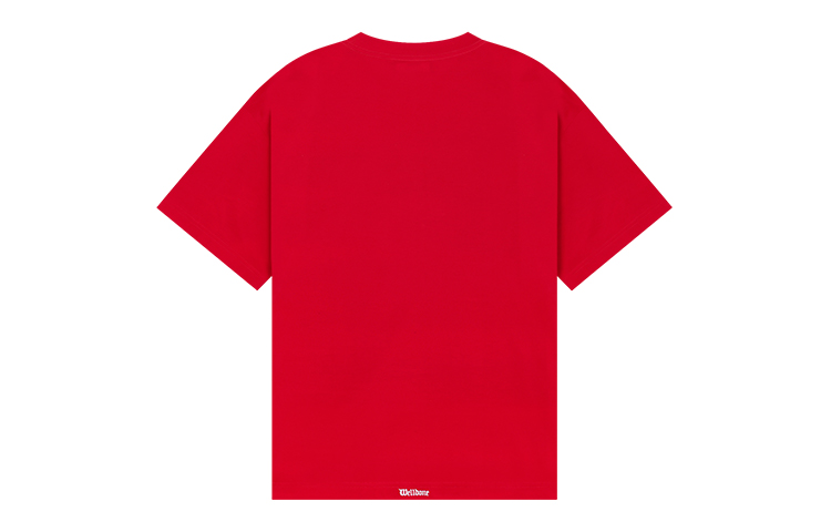 WE11DONE SS24 Gothic Logo Oversized Short Sleeve T-Shirt Unisex WD-TT0-24-899-U 圖 7