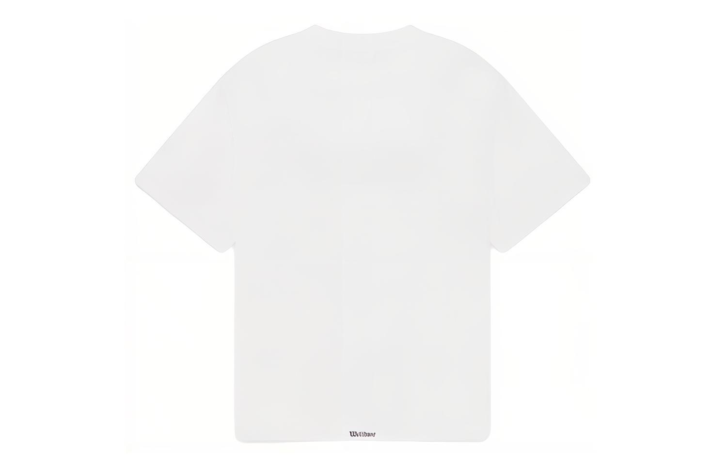 WE11DONE SS24 Gothic Logo Oversized Short Sleeve T-Shirt Unisex WD-TT0-24-899-U 圖 9
