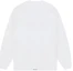 Lookbook WE11DONE SS24 哥特印花罗纹圆领卫衣 男女同款 白色。 WD-TT0-24-800-U-WH