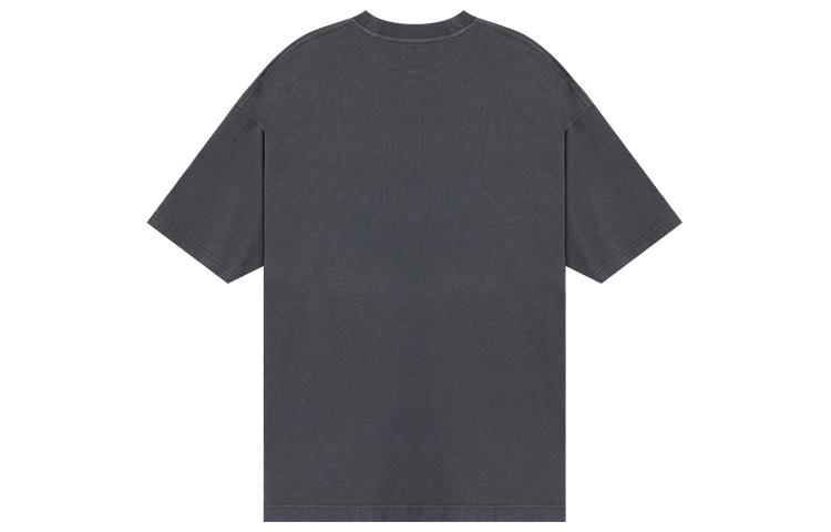 Lookbook WE11DONE SS24 灰色水鑽標誌短袖T恤 中性款 WD-TT1-24-714-U-DG