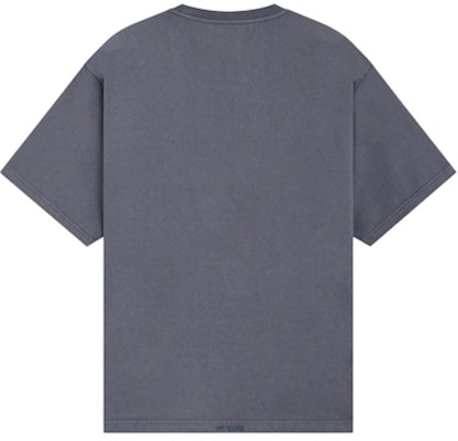 WE11DONE SS24 Monster Graphic Unisex T-Shirt in Charcoal Grey. WD-TT2-24-790-U-CH Lookbook WE11DONE SS24 Monster Graphic Unisex T-Shirt in Charcoal Grey. WD-TT2-24-790-U-CH
