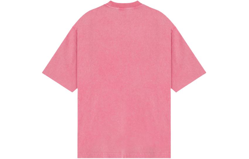 WE11DONE SS24 Pink Washed Vintage Bunny Graphic Oversized Unisex T-Shirt. WD-TT0-24-729-U-PK 圖 3