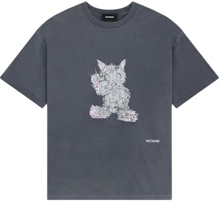 WE11DONE SS24 男女款動物印花圓領T恤 碳灰色 WD-TT1-24-765-U-CH Buy WE11DONE SS24 男女款動物印花圓領T恤 碳灰色 WD-TT1-24-765-U-CH