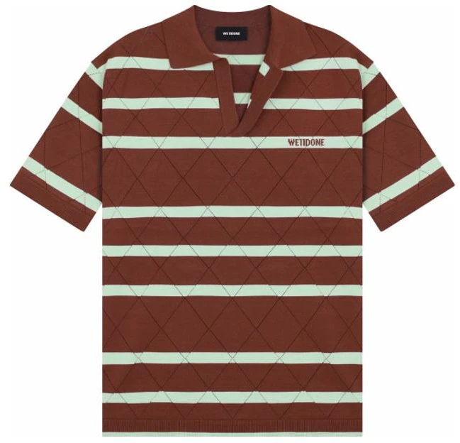 we-11-done-ss-24-unisex-brown-striped-comfortable-short-sleeve-polo-shirt-wd-kt-1-24-643-u-br