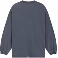 Lookbook WE11DONE SS24 中性款怪獸字母圖案長袖T恤 灰色 WD-TT0-24-718-U-NV