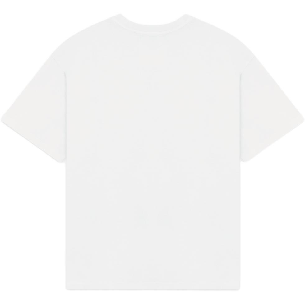 Lookbook WE11DONE SS24 白色中性動物印花圓領T恤. WD-TT1-24-765-U-WH